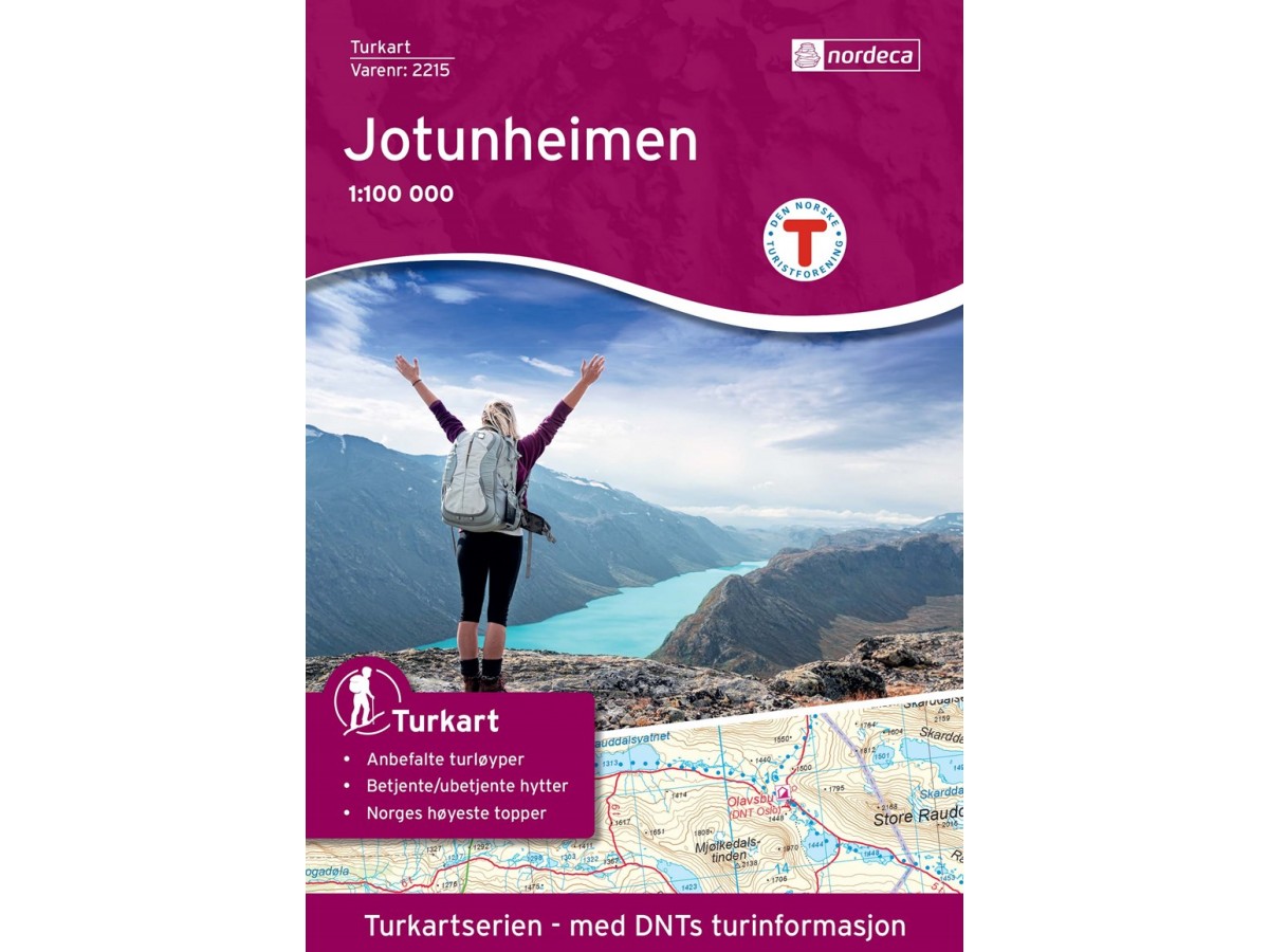Jotunheimen Turkart Jotunheimen Turkart